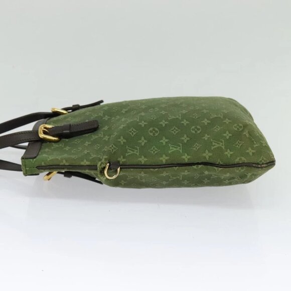 LOUIS VUITTON Monogram Mini Françoise 2Way Tote Bag TST Khaki M92422 Auth 1... - Picture 7 of 16